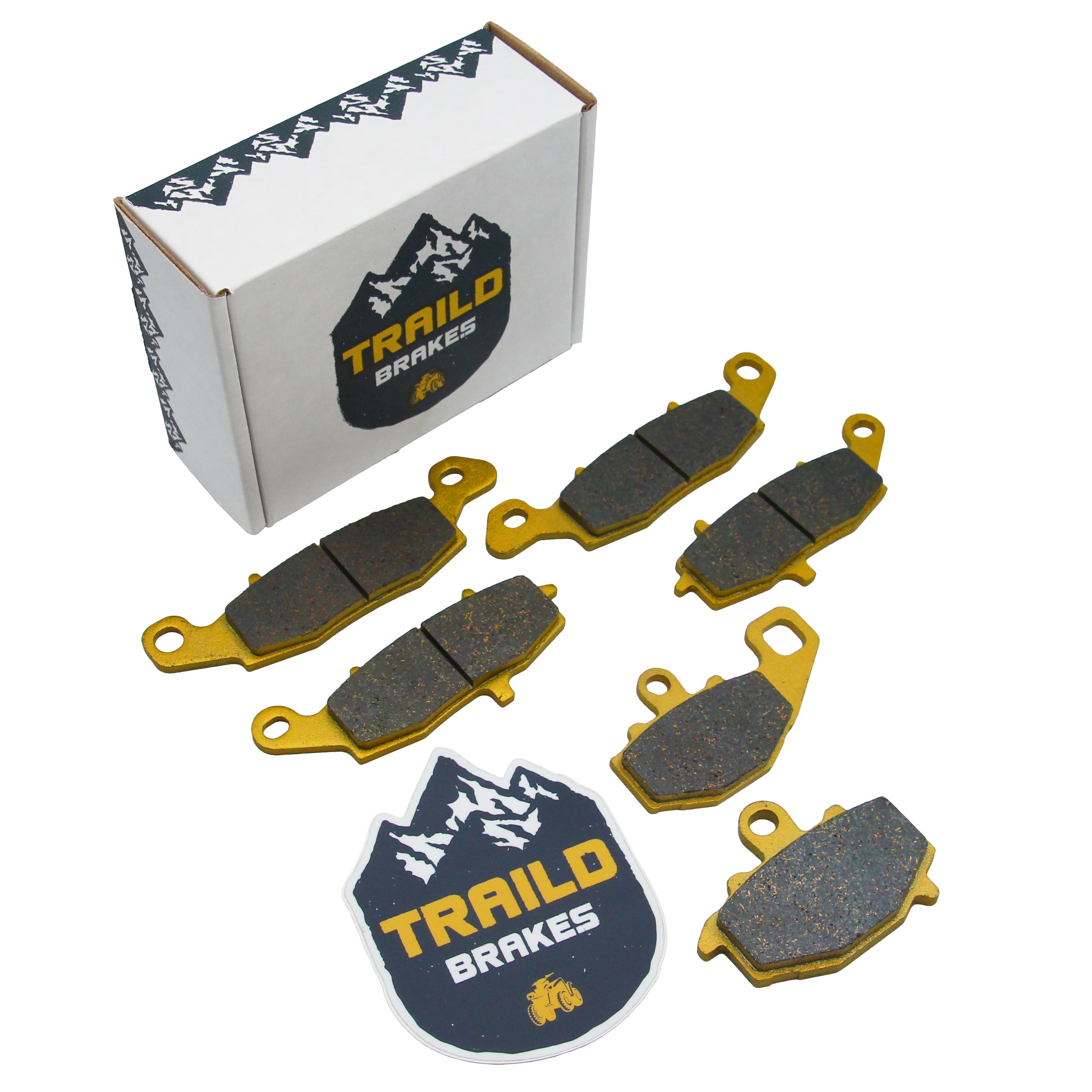 Kawasaki ER-6n 650 2009-2016 Ceramic Brake Pad Set