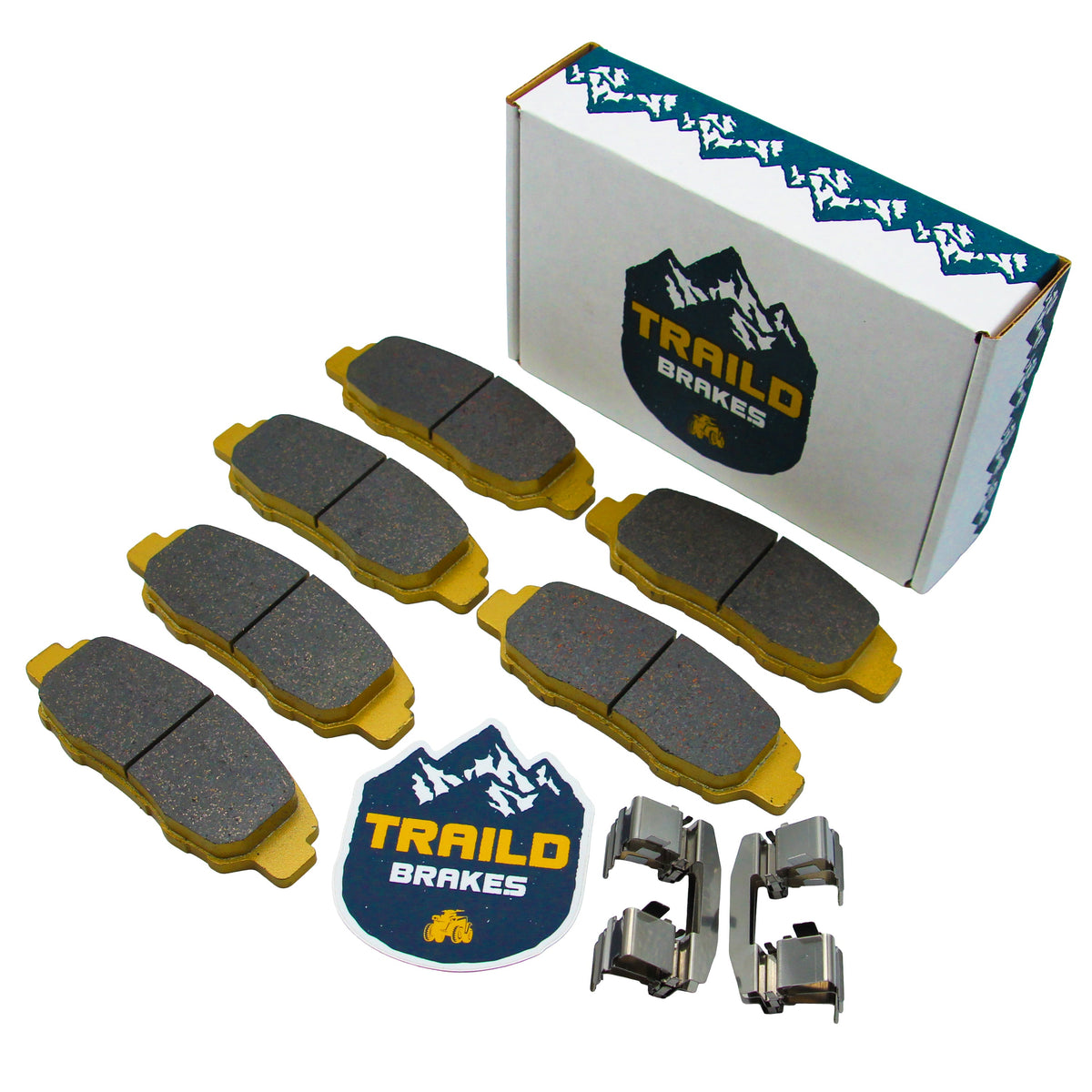 Polaris Slingshot 2015-2026 Ceramic Brake Pad Set