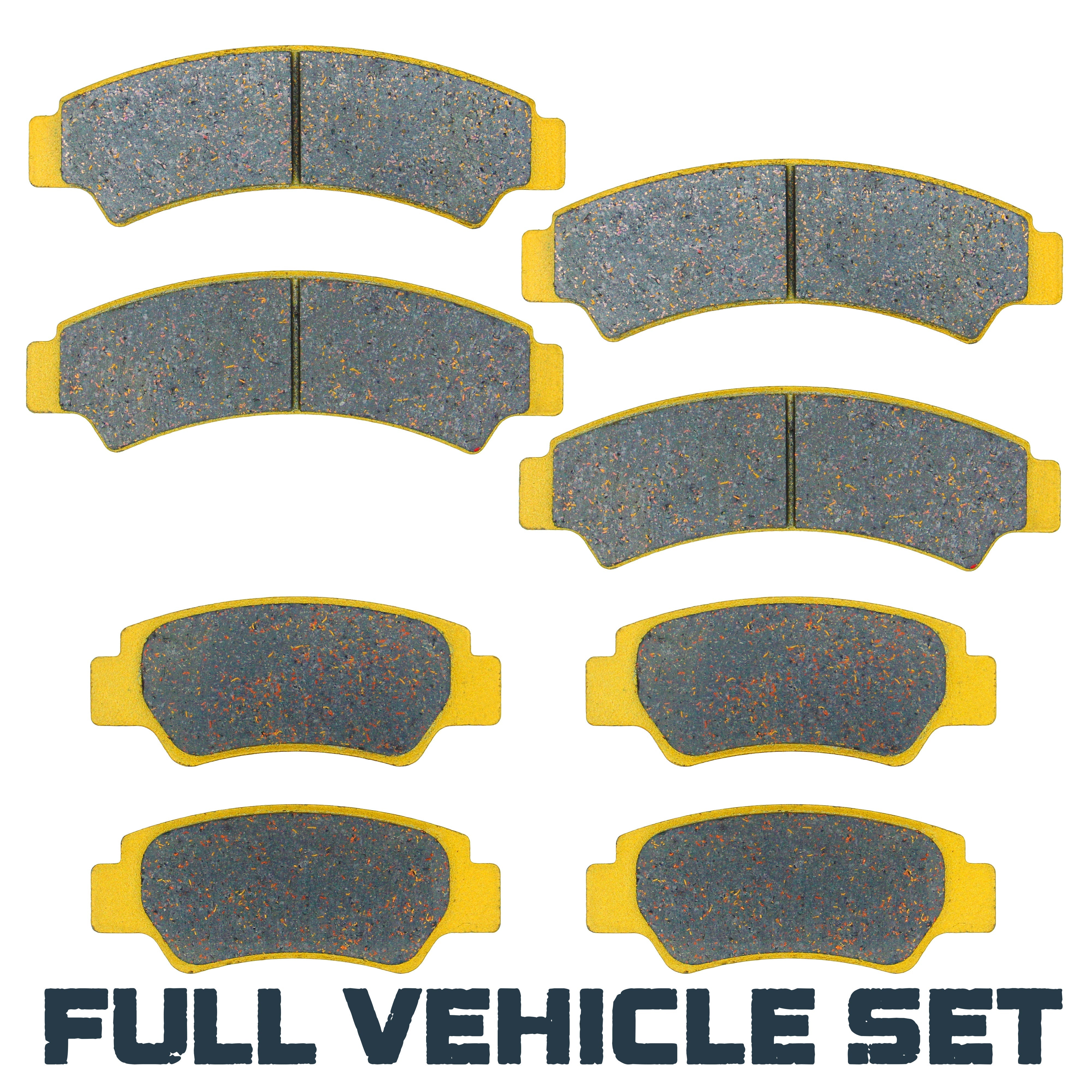Segway Fugleman UT10/UT6/1000/570 2021-2025 Ceramic Brake Pad Set