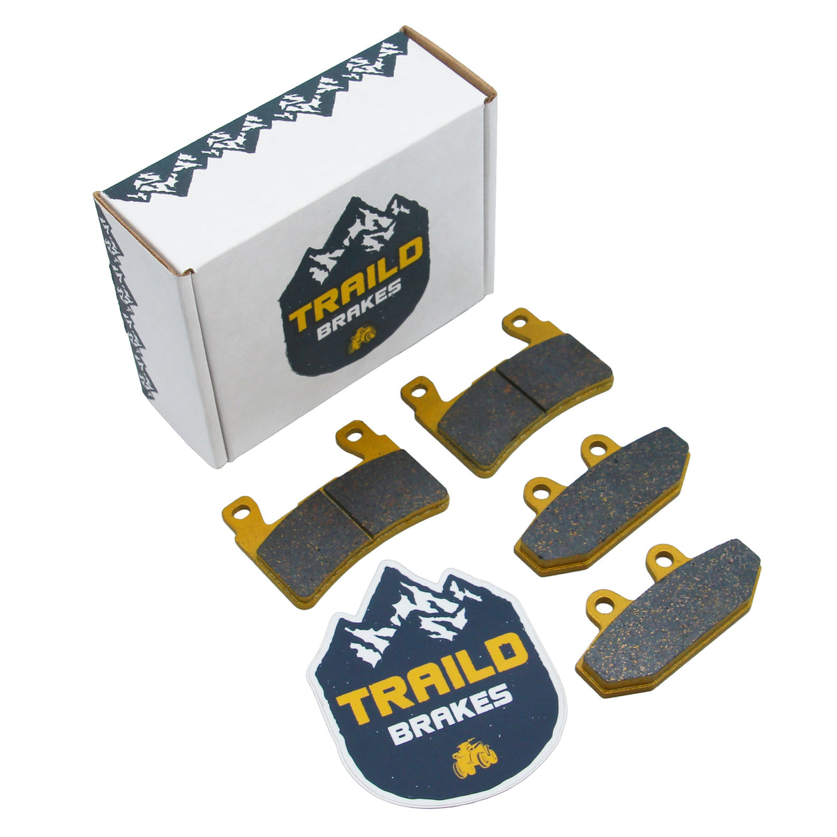 Harley-Davidson Softail 2014-2026 Ceramic Brake Pad Set – Single Front Caliper