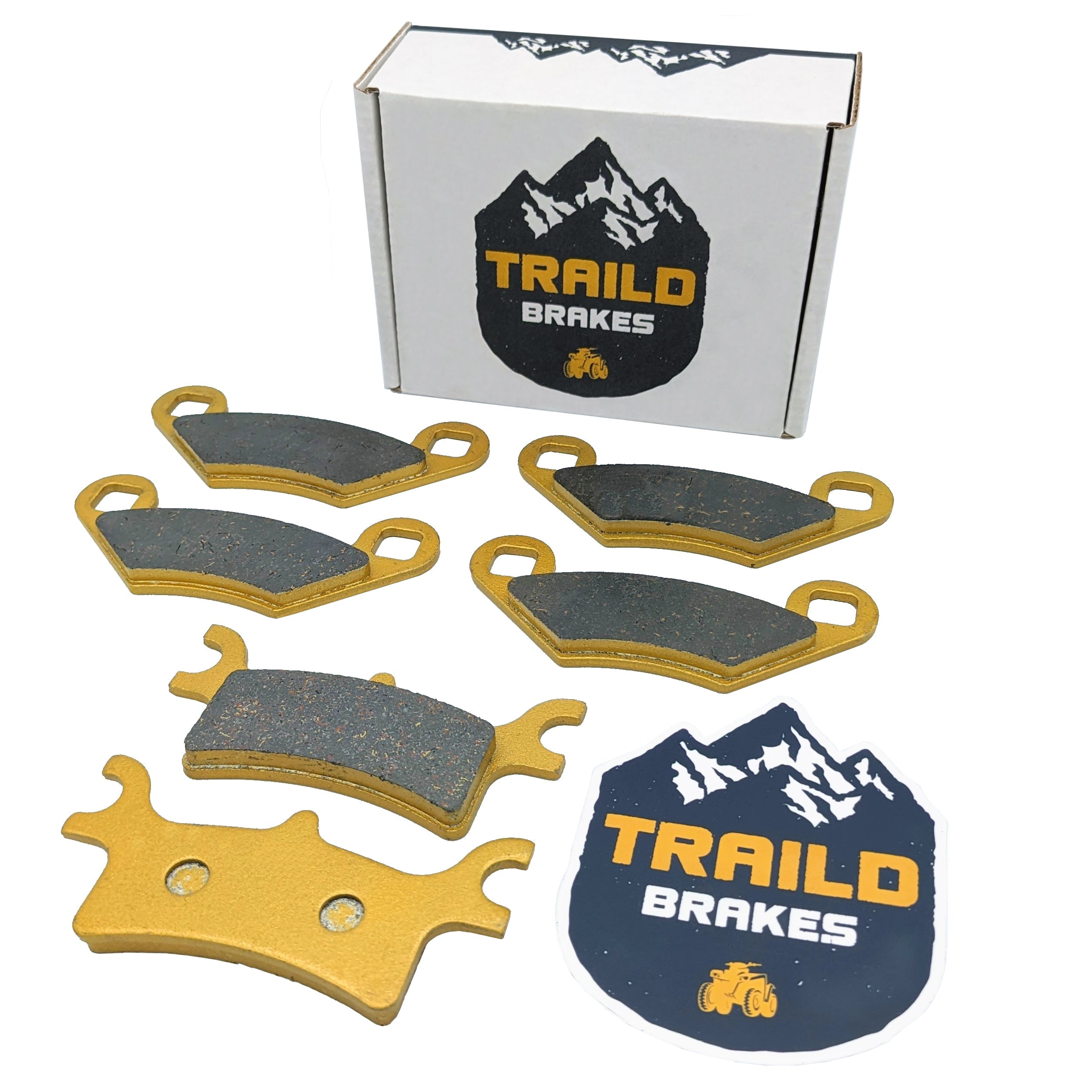Polaris Sportsman 450/500/700/800 2007-2009 Ridge Rider Rotor and Pad Kit