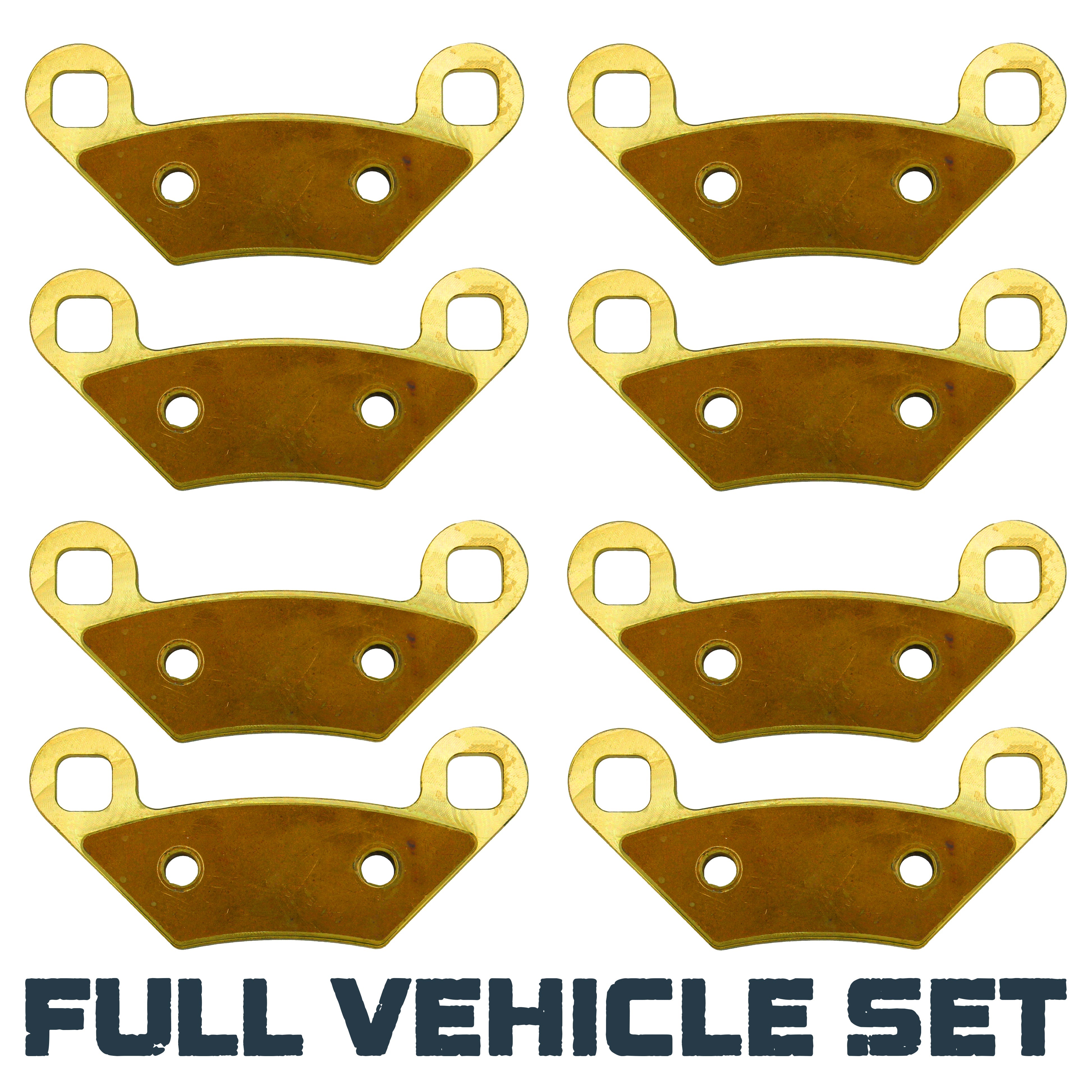 Polaris Scrambler XP 1000 2014-2018 Brass Brake Pad Set