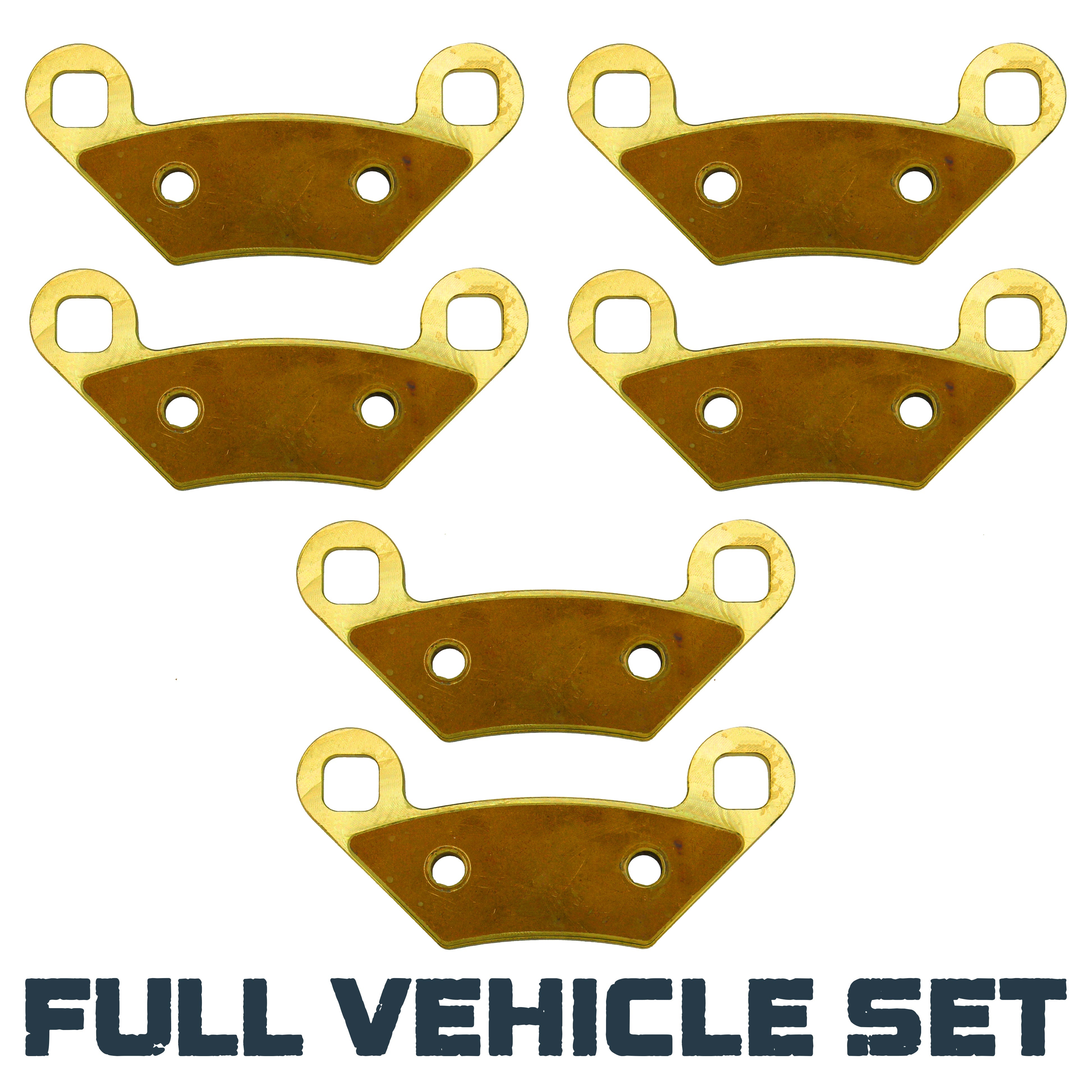 Polaris Scrambler 850 2013-2026 Brass Brake Pad Set