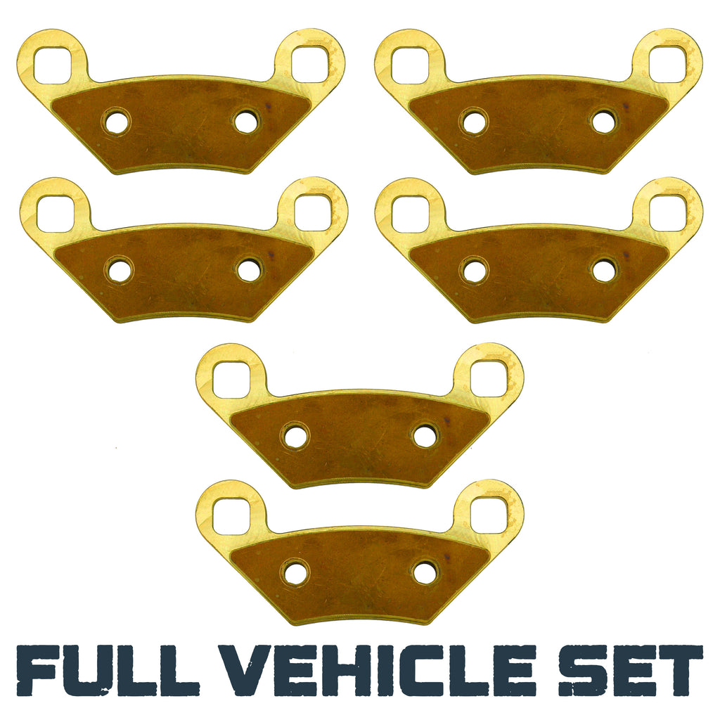 Polaris Scrambler 850 2013-2026 Brass Brake Pad Set