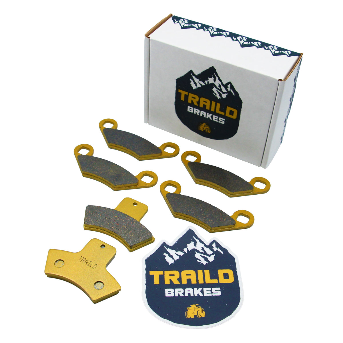 Polaris Scrambler 400/500 1998-2004 Ceramic Brake Pad Set