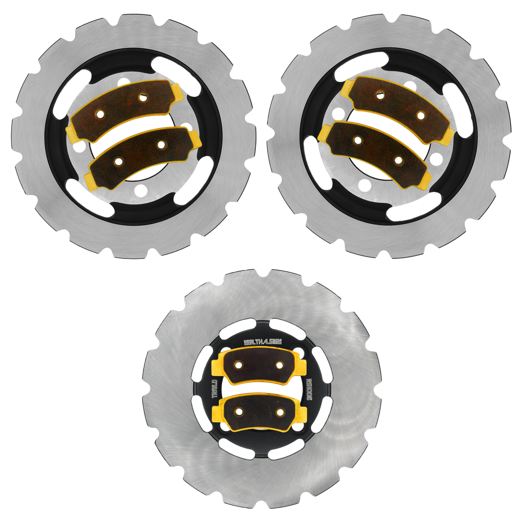 CFMoto CForce 400/500 2023-2026 Ridge Rider Rotor and Brake Pad Kit