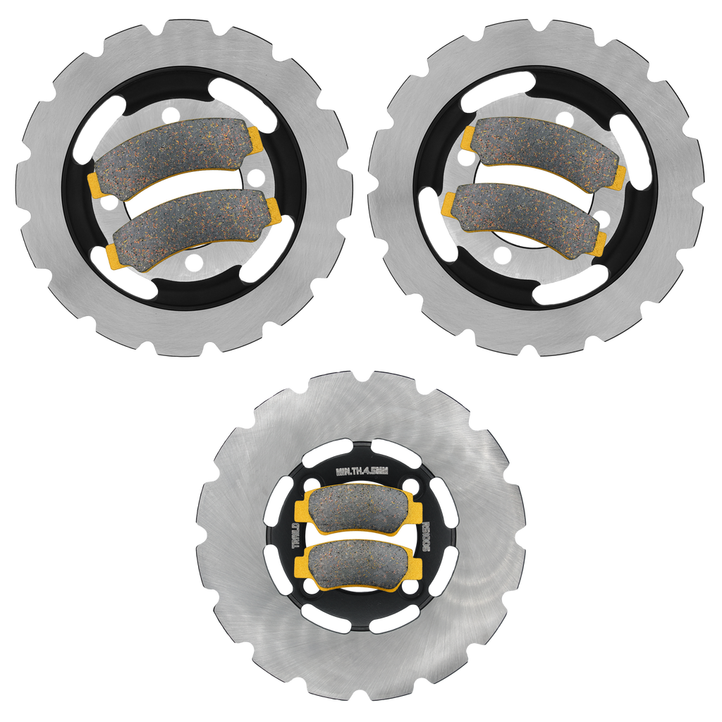 CFMoto CForce 400/500 2023-2026 Ridge Rider Rotor and Brake Pad Kit