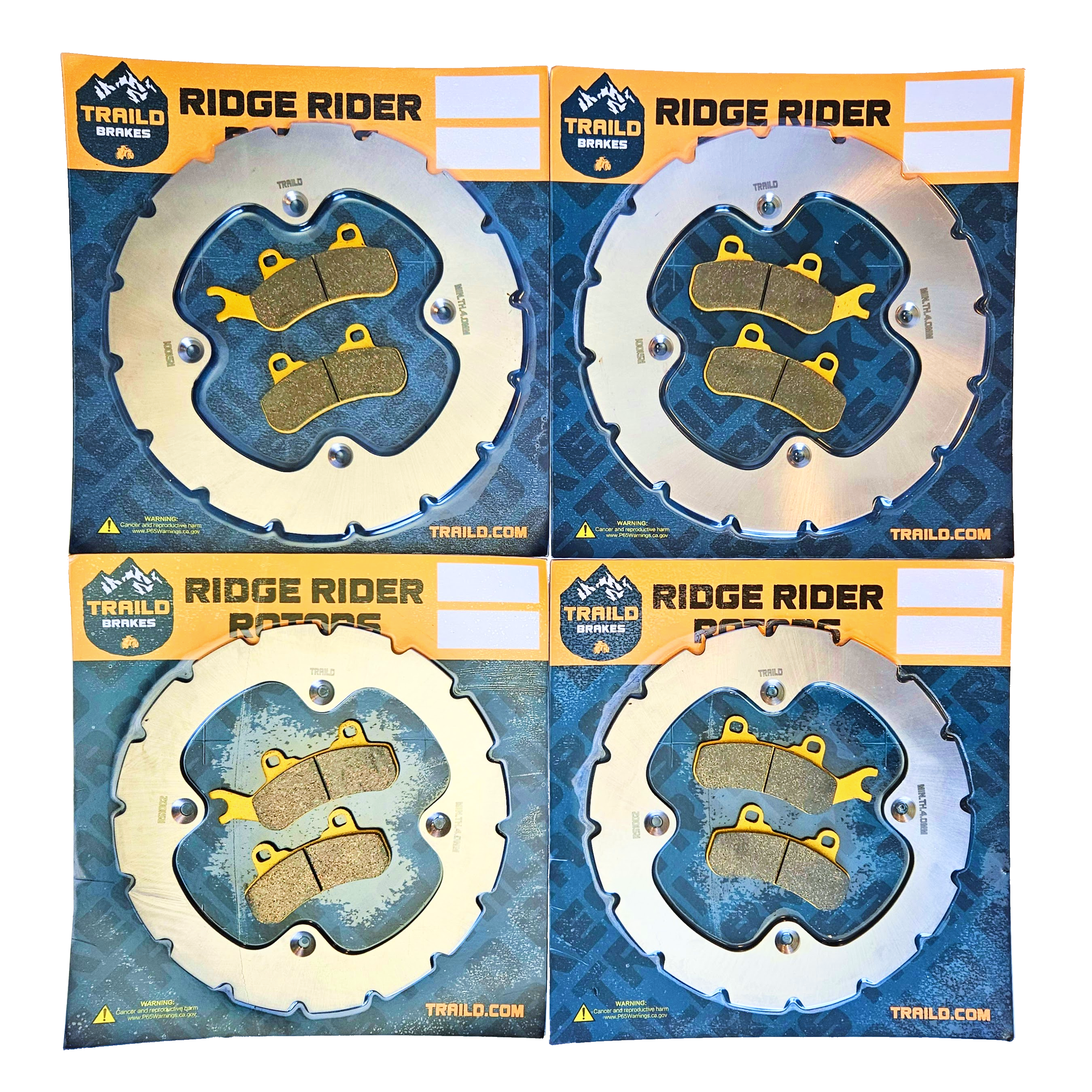 Can-Am Maverick Sport/Trail 2018-2026 Ridge Rider Rotor and Pad Kit