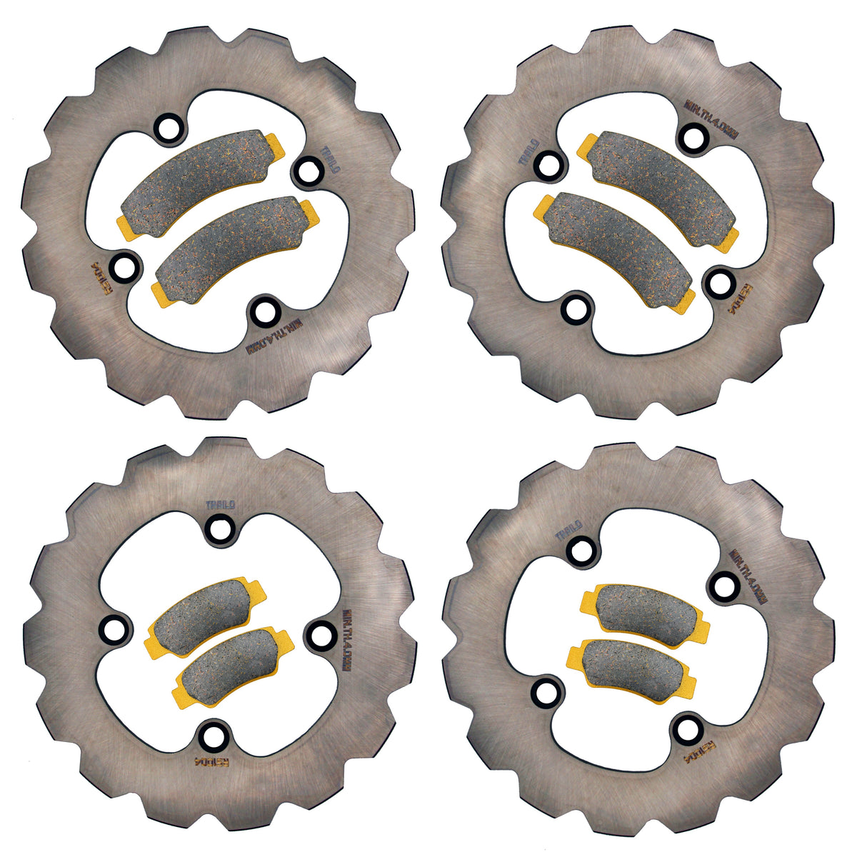 CFMoto ZForce 950/800 2020-2026 Ridge Rider Rotor and Pad Kit