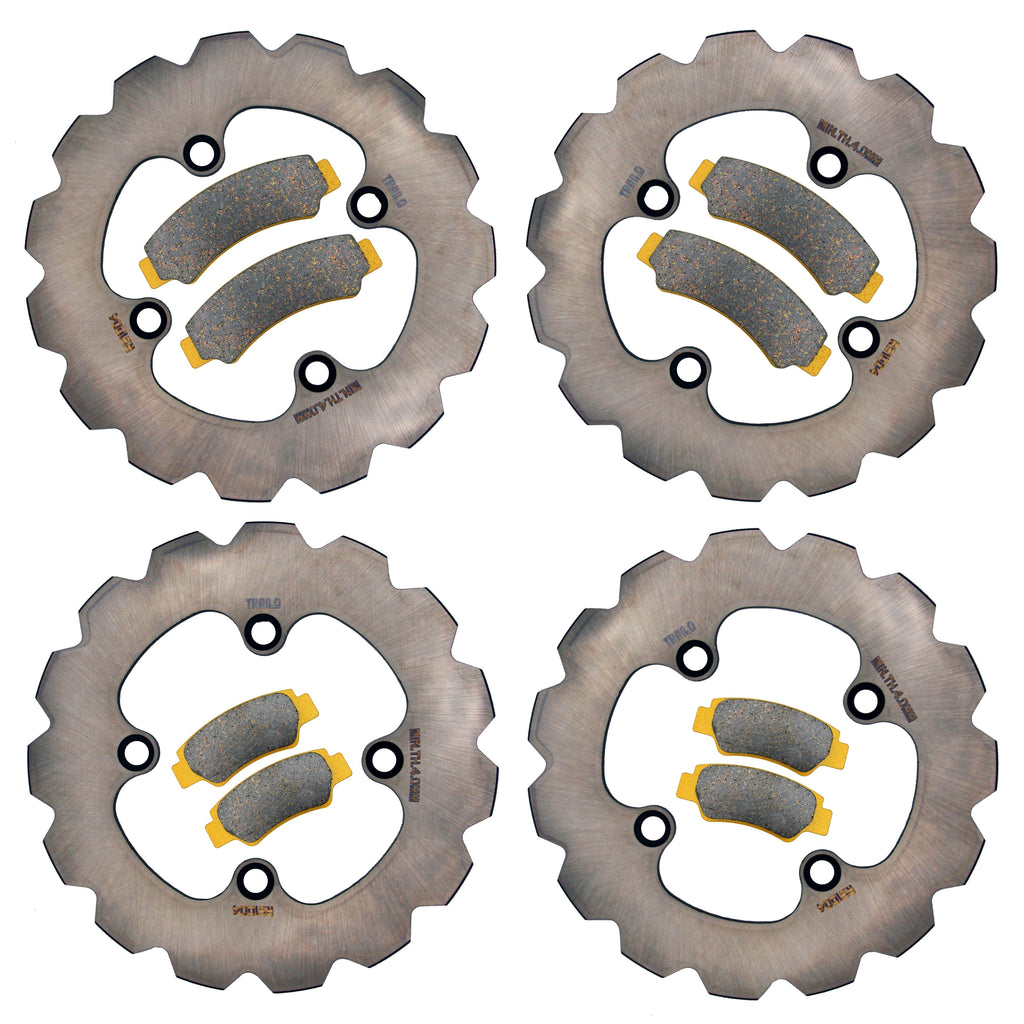 CFMoto UForce 1000/600 2019-2026 Ridge Rider Rotor and Pad Kit