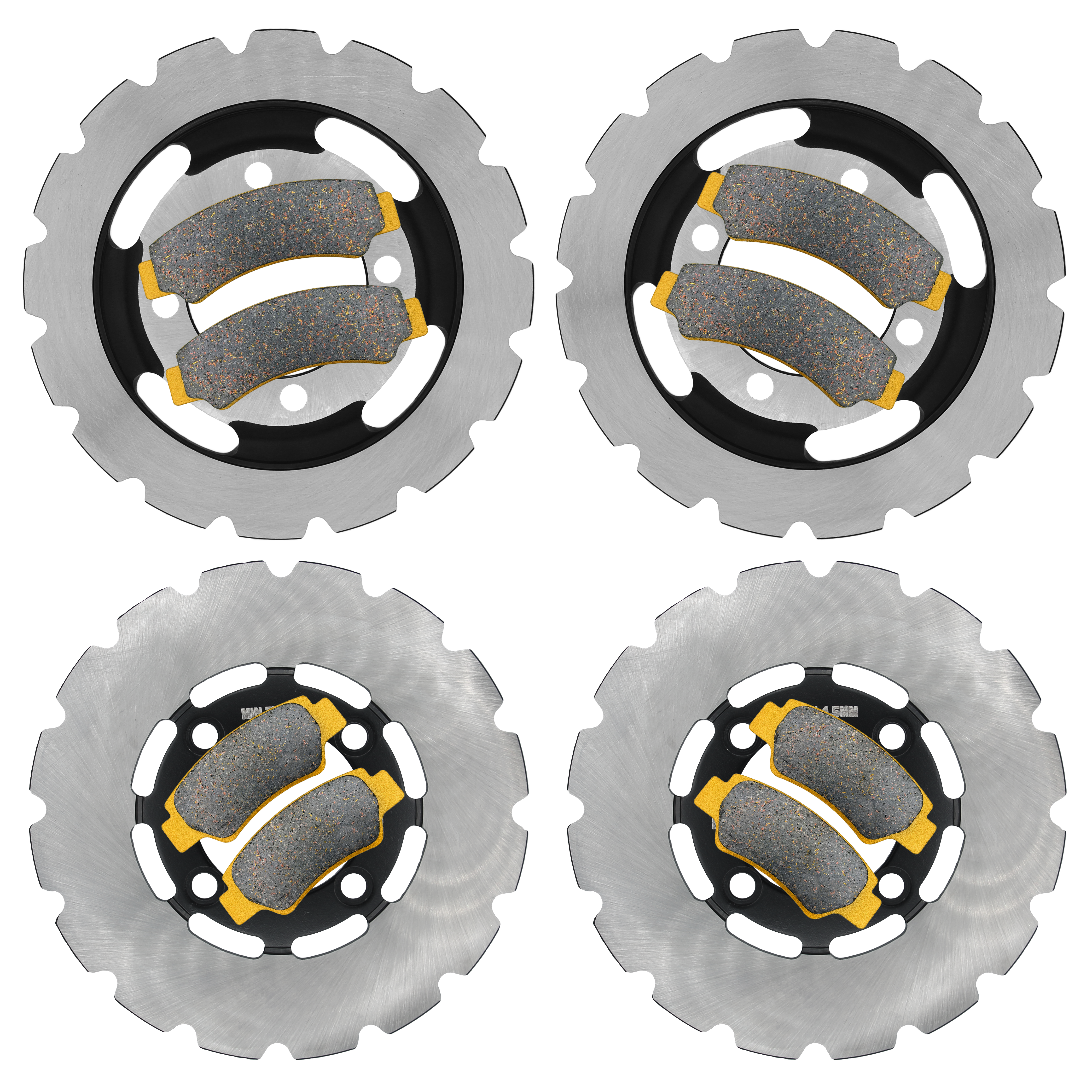 CFMoto CForce 600/800/1000 2019-2026 Ridge Rider Rotor and Brake Pad Kit