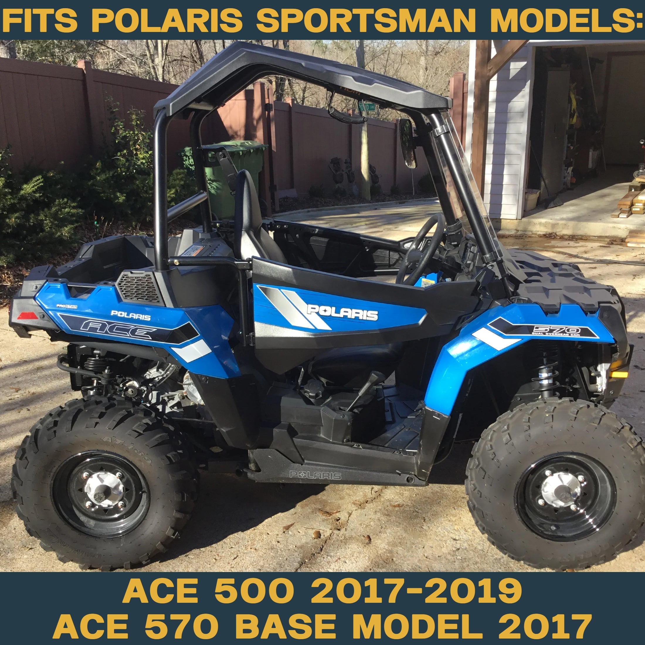 Polaris Sportsman ACE 500/570 2017-2019 Ridge Rider Rotor and Pad Kit