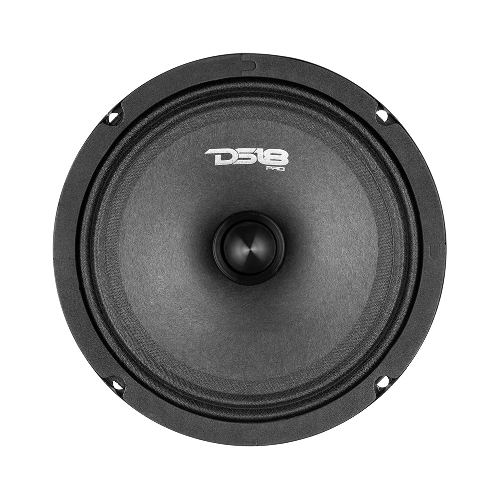 DS18 PRO-B6.4 6.5" Mid-Range Car Audio Loudspeaker with Bullet 120 Watts 4-Ohm