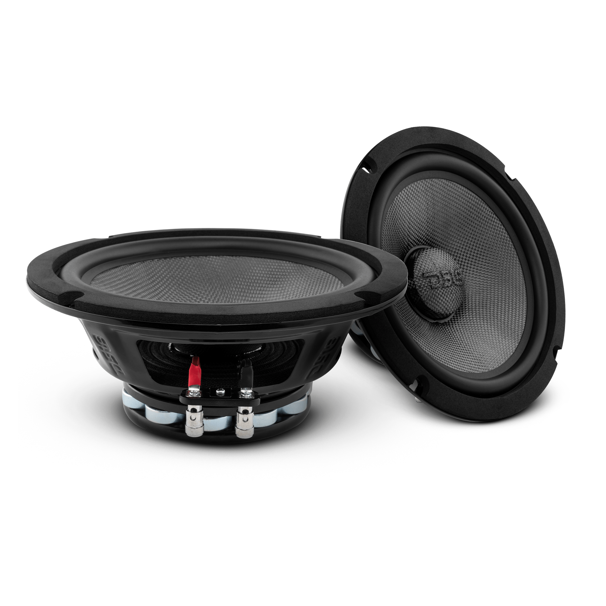 PRO 8" Neodymium Carbon Fiber Water resistant Cone Mid-Bass Loudspeaker 300 Watts Rms 2-Ohm