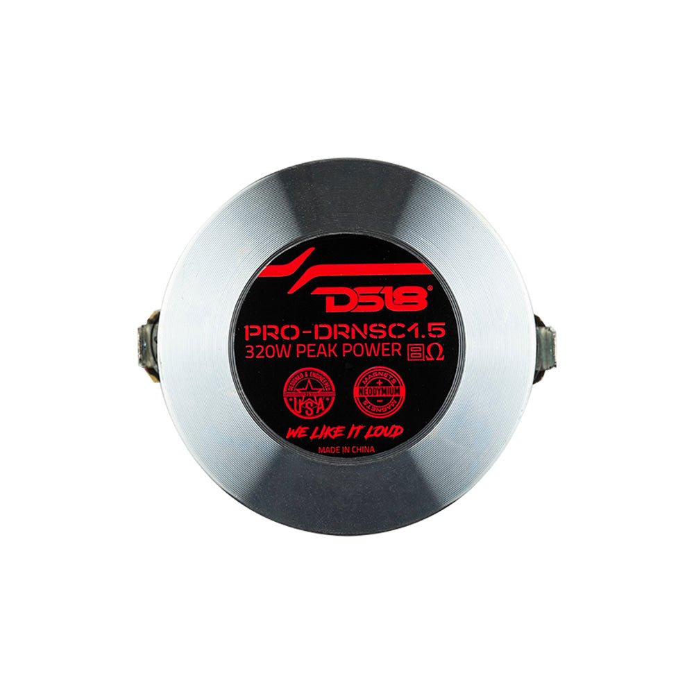 1" Throat Twist On Neodymium Driver 160 Watts 1.5" Composite Polyimide Vc 8-Ohm