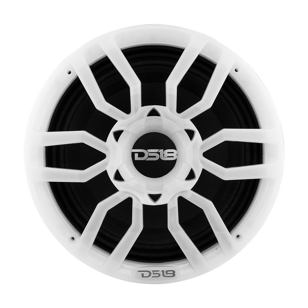 10" Universal Speaker Grill Cover -RGB LED Lights
