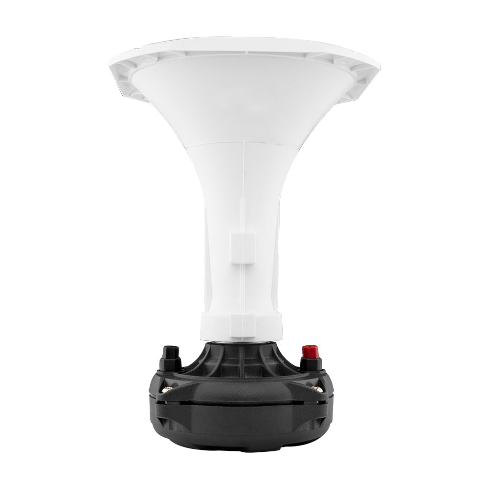 1" Throat Twist On 110° 6.14" Depth Plastic Horn