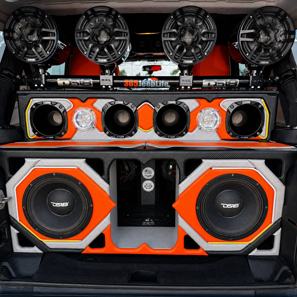 2" Bolt-On Aluminum Horn with 35° Sound Coverage – 4.84" Depth