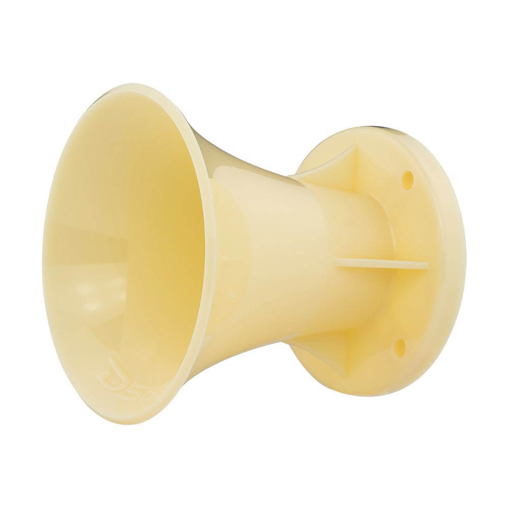 2" Throat Bolt On Horn No Holes No Paint Raw