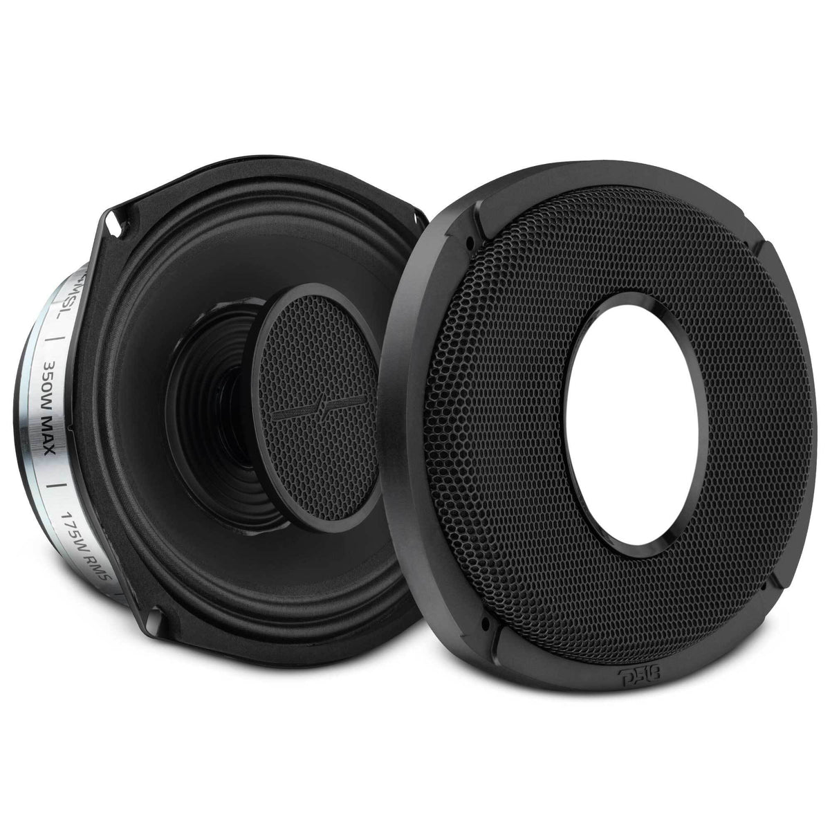 PRO 6x9” Hybrid Slim Loudspeaker with Water-Resistant Cone and Compression Driver Horn | 175W RMS 4-Ohm
