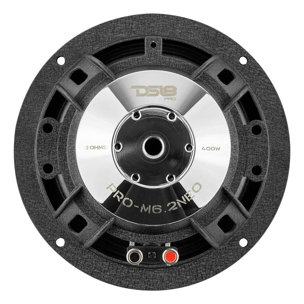 PRO 6.5" Neodymium Water resistant Full-Range Loudspeaker 200 Watts Rms 2-Ohm