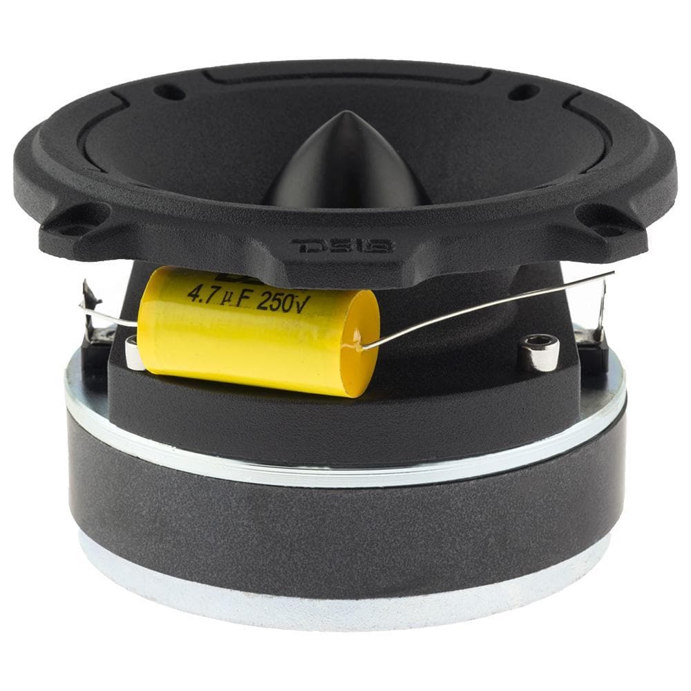DS18 PRO-TW320 4" PRO Aluminum Super Bullet Tweeter 480 Watts with Built In Crossover (Single)