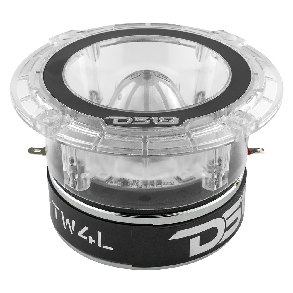 4.5" Super Bullet Tweeter 280 Watts 1.75" Titanium 4-Ohm Vc with RGB LED Lights
