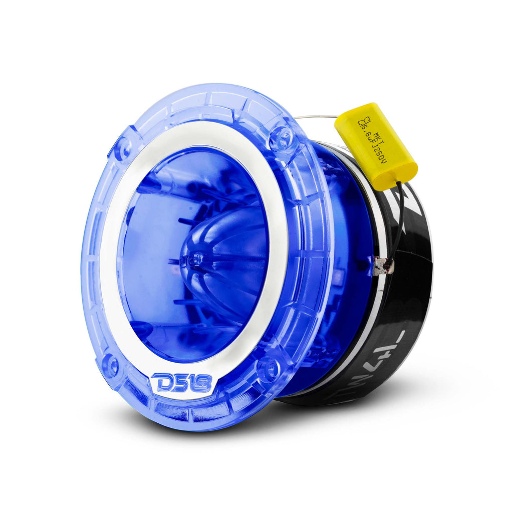4.5" Super Bullet Tweeter 280 Watts 1.75" Titanium 4-Ohm Vc with RGB LED Lights