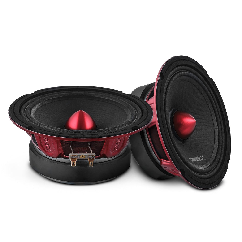 PRO-X 6.5" Mid-Range Loudspeaker with Bullet | 250W RMS 4-Ohm