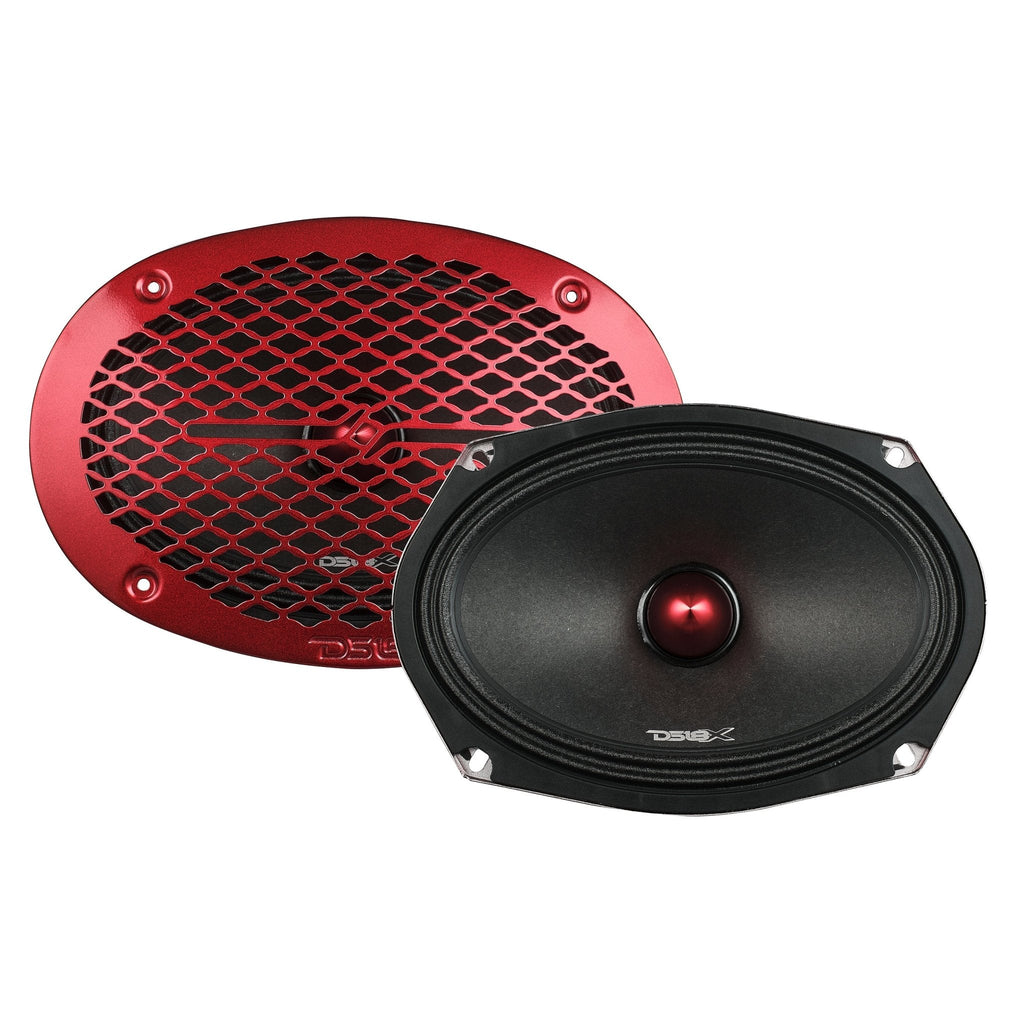 PRO-X 6X9" Mid-Range Loudspeaker with Bullet | 200W RMS 4-Ohm