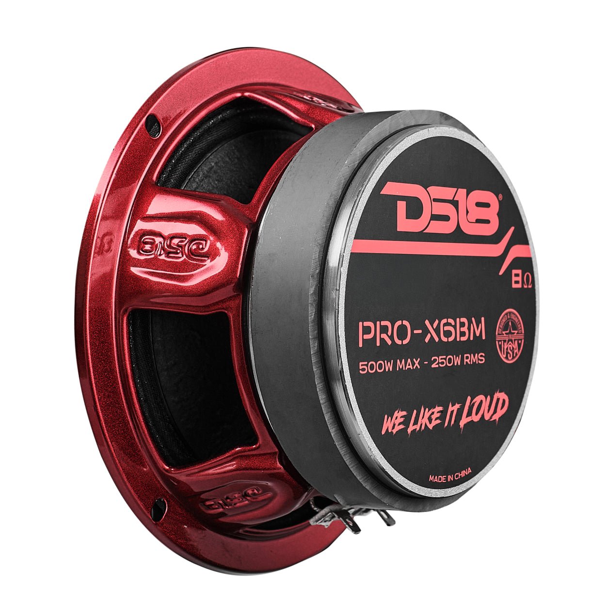 PRO-X 6.5" Mid-Range Bullet Loudspeaker | 250W RMS 8-Ohm