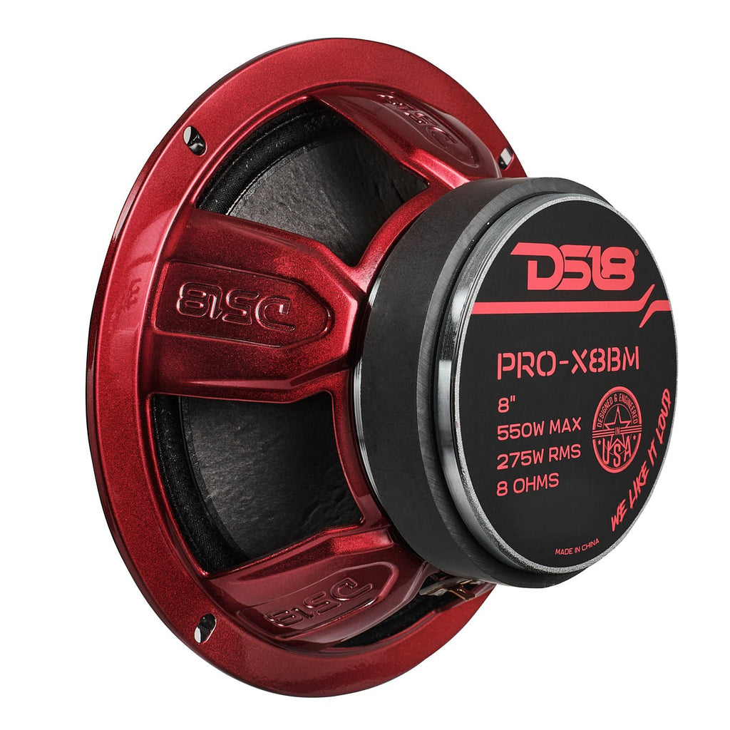 PRO-X 8" Mid-Range Bullet Loudspeaker | 275W RMS 8-Ohm
