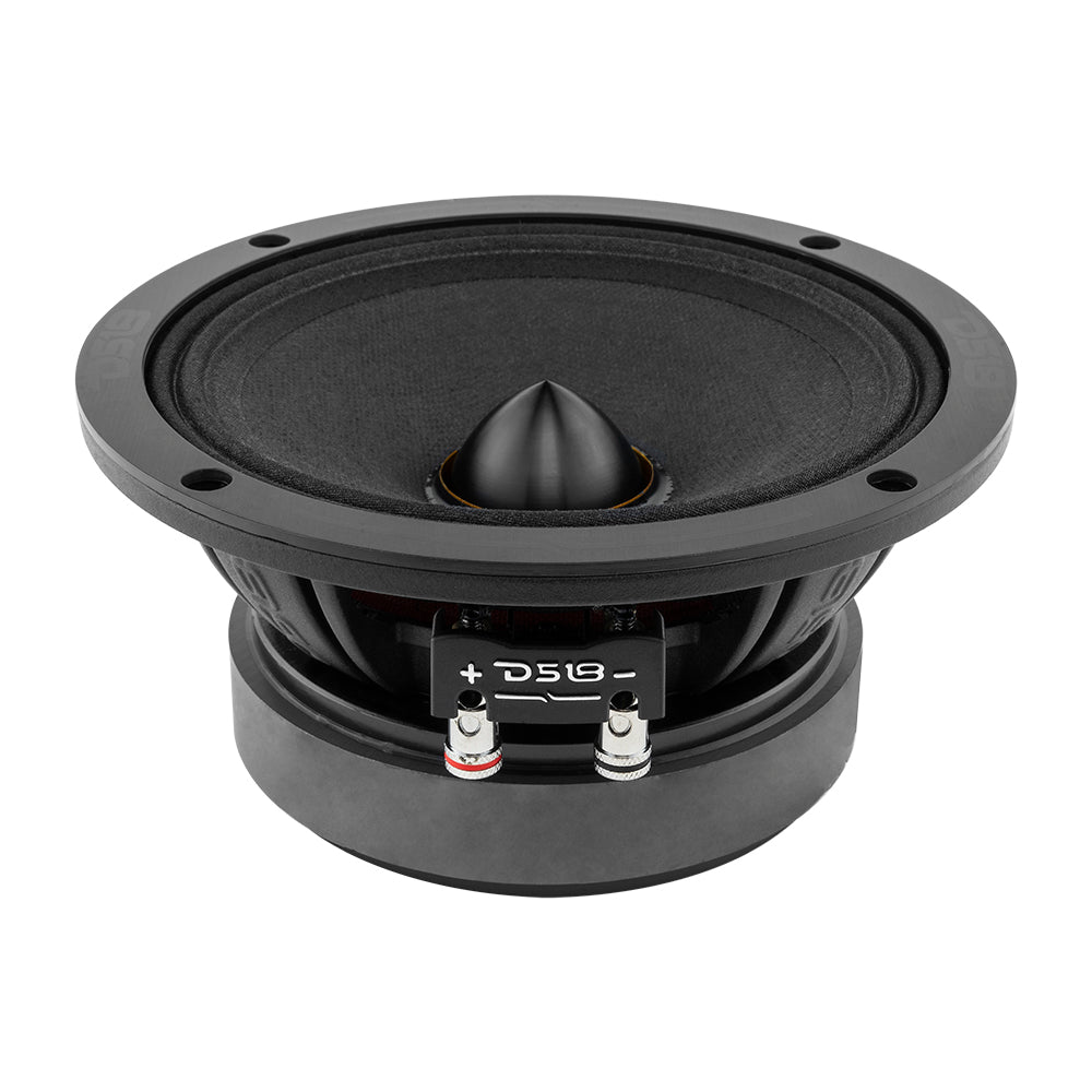 PRO-ZXI 6.5" Mid-Range Bullet Loudspeaker Neodymium/Ferrite Magnets | 300W RMS 4-Ohm