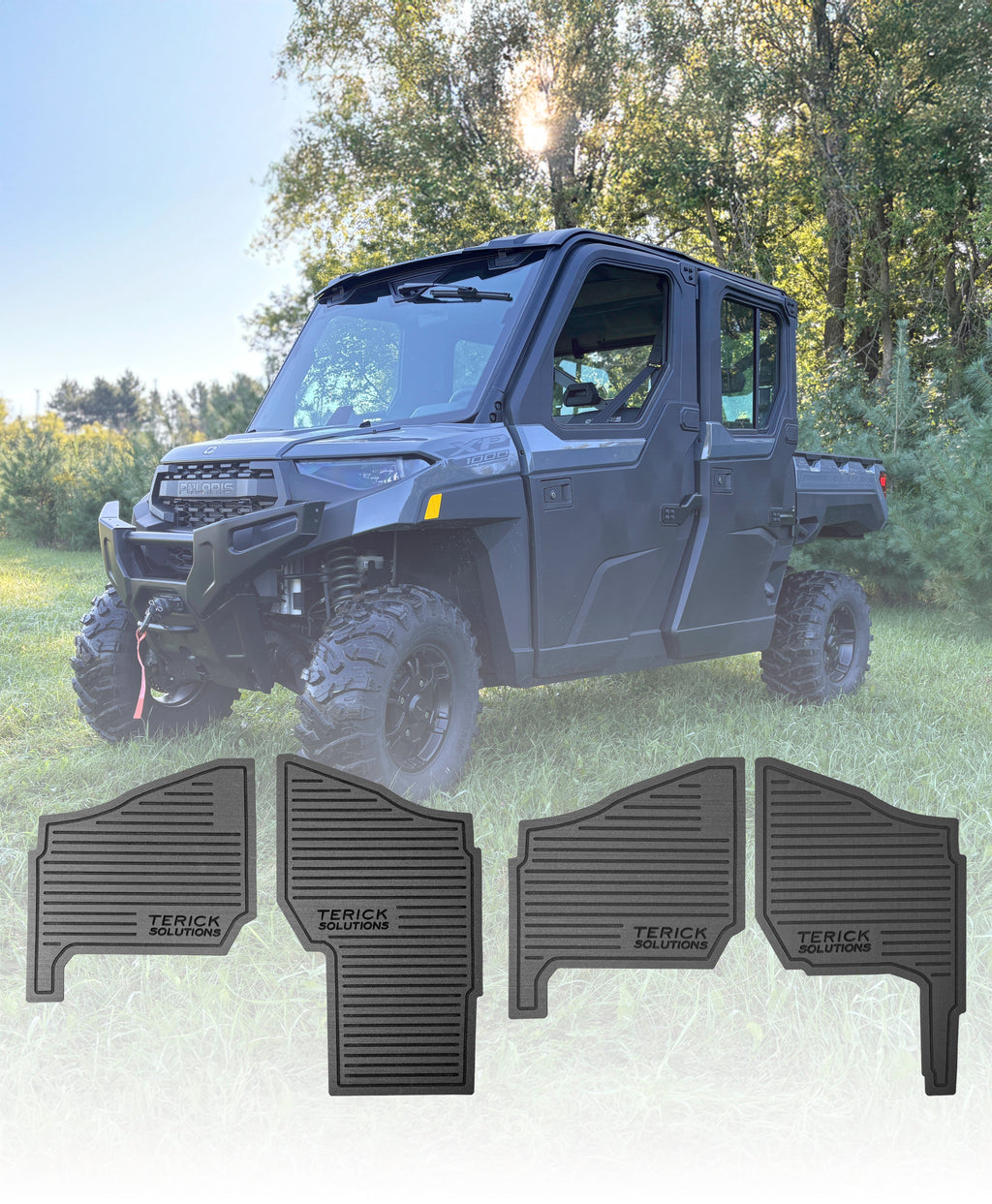 Polaris Ranger XP 1000 Rubber Floor Mats