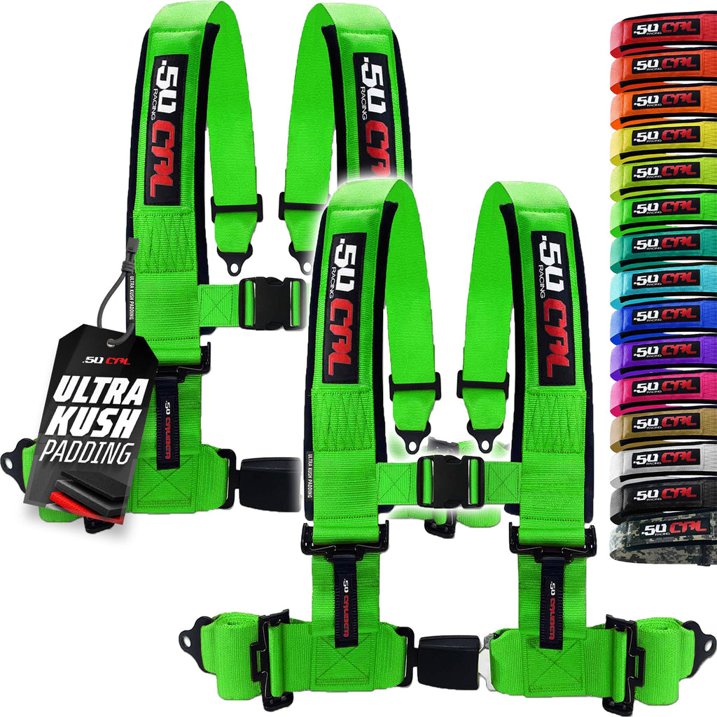 Pro Series 2" & 3" 4 point Harness with push button release
