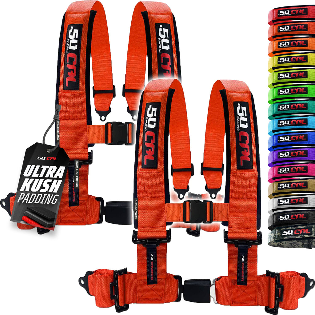 Pro Series 4 point Harness with push button release 2" & 3" available