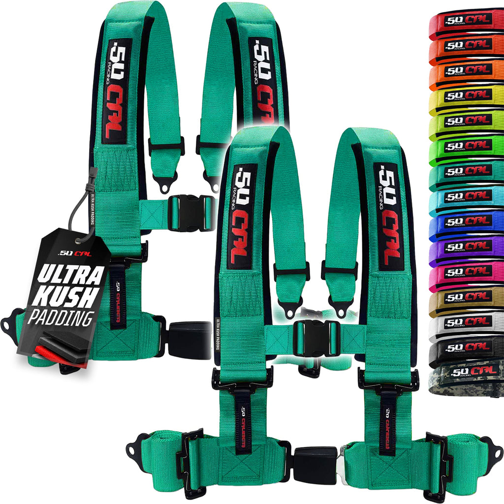 Pro Series 2" & 3" 4 point Harness with push button release