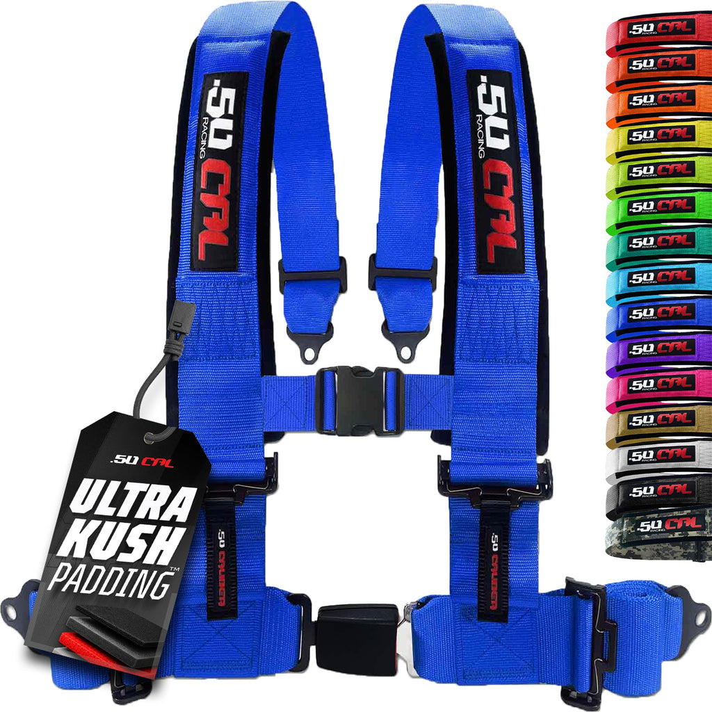 Pro Series 4 point Harness with push button release 2" & 3" available
