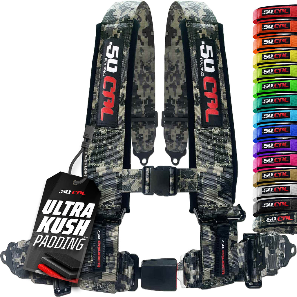 Pro Series 4 point Harness with push button release 2" & 3" available