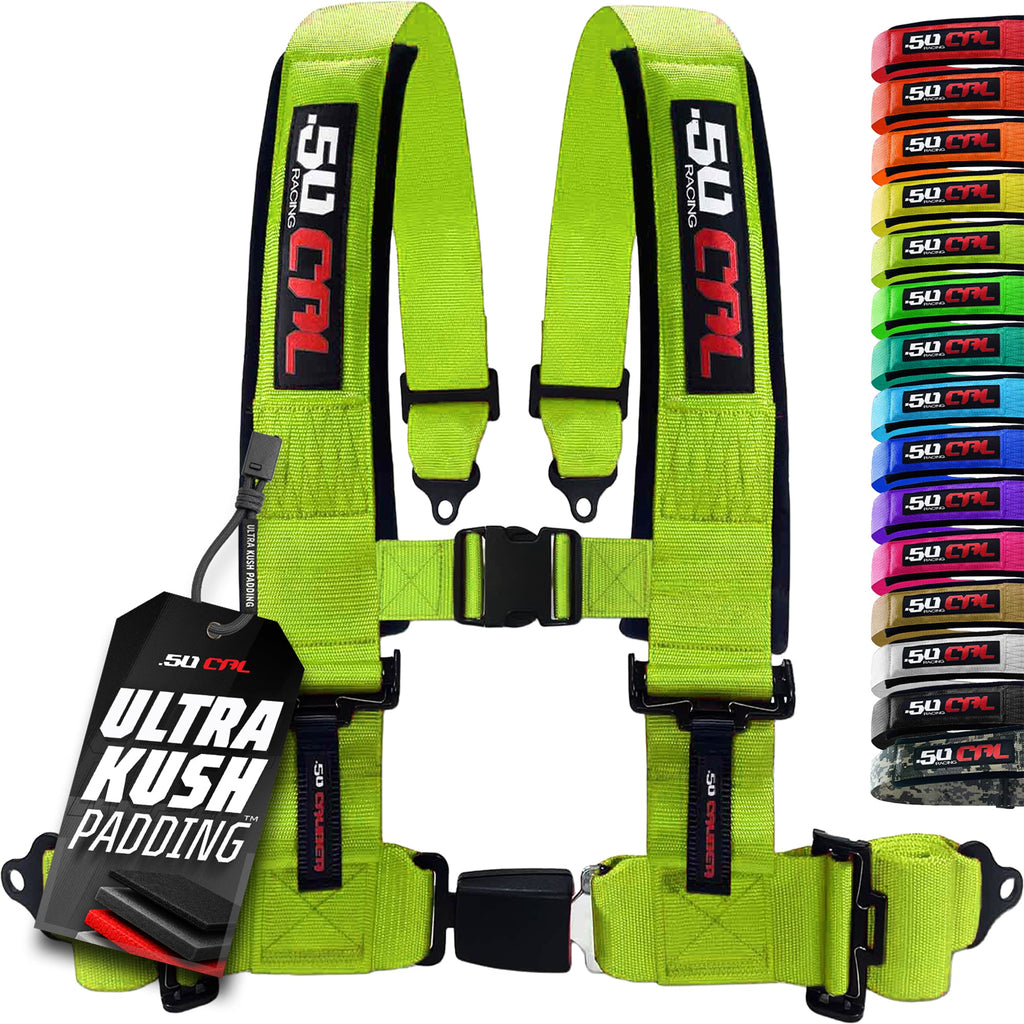 Pro Series 4 point Harness with push button release 2" & 3" available