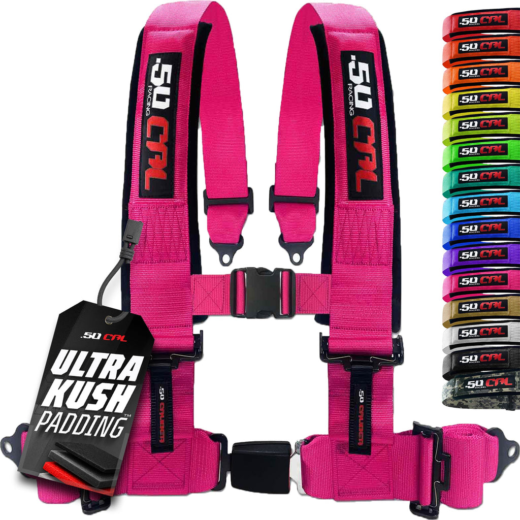 Pro Series 4 point Harness with push button release 2" & 3" available