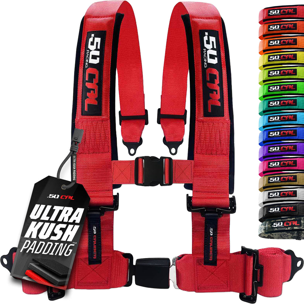 Pro Series 4 point Harness with push button release 2" & 3" available