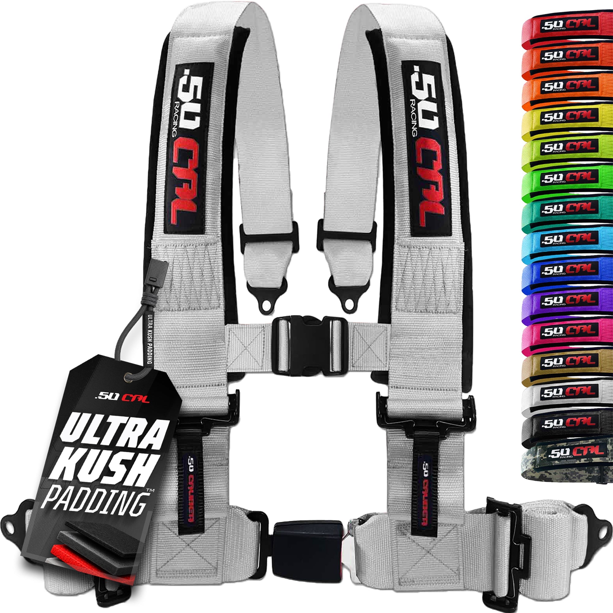 Pro Series 4 point Harness with push button release 2" & 3" available