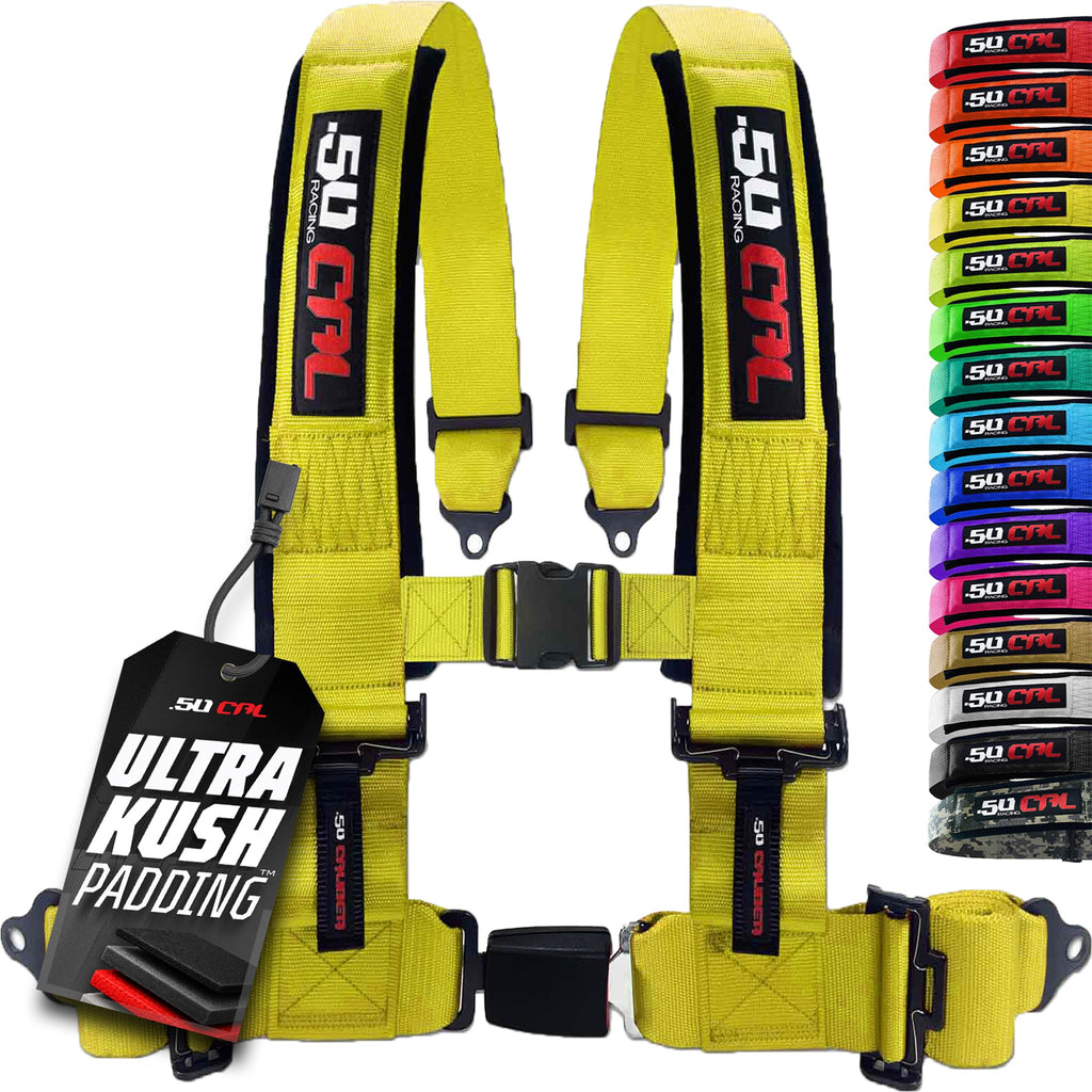 Pro Series 4 point Harness with push button release 2" & 3" available