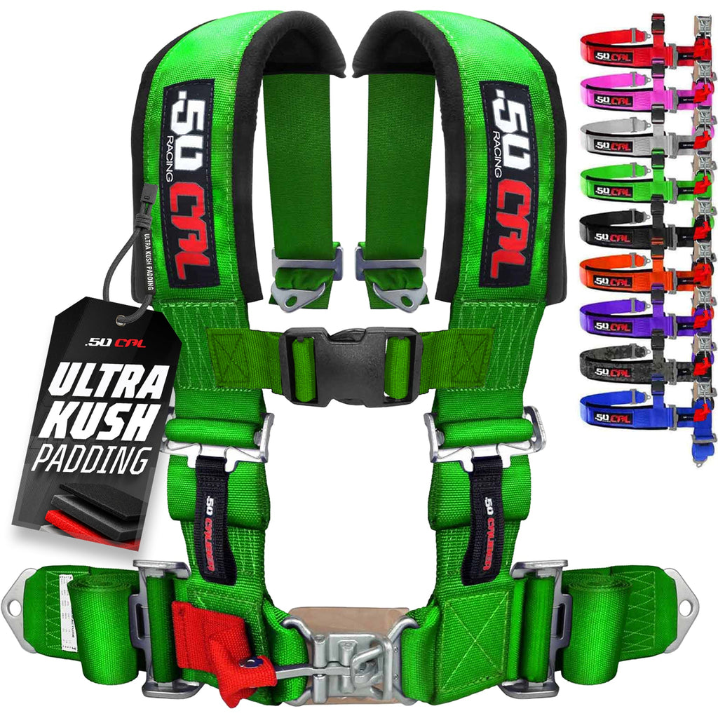 Pro Series 3" 4 point Latch Harness 50 Caliber Racing