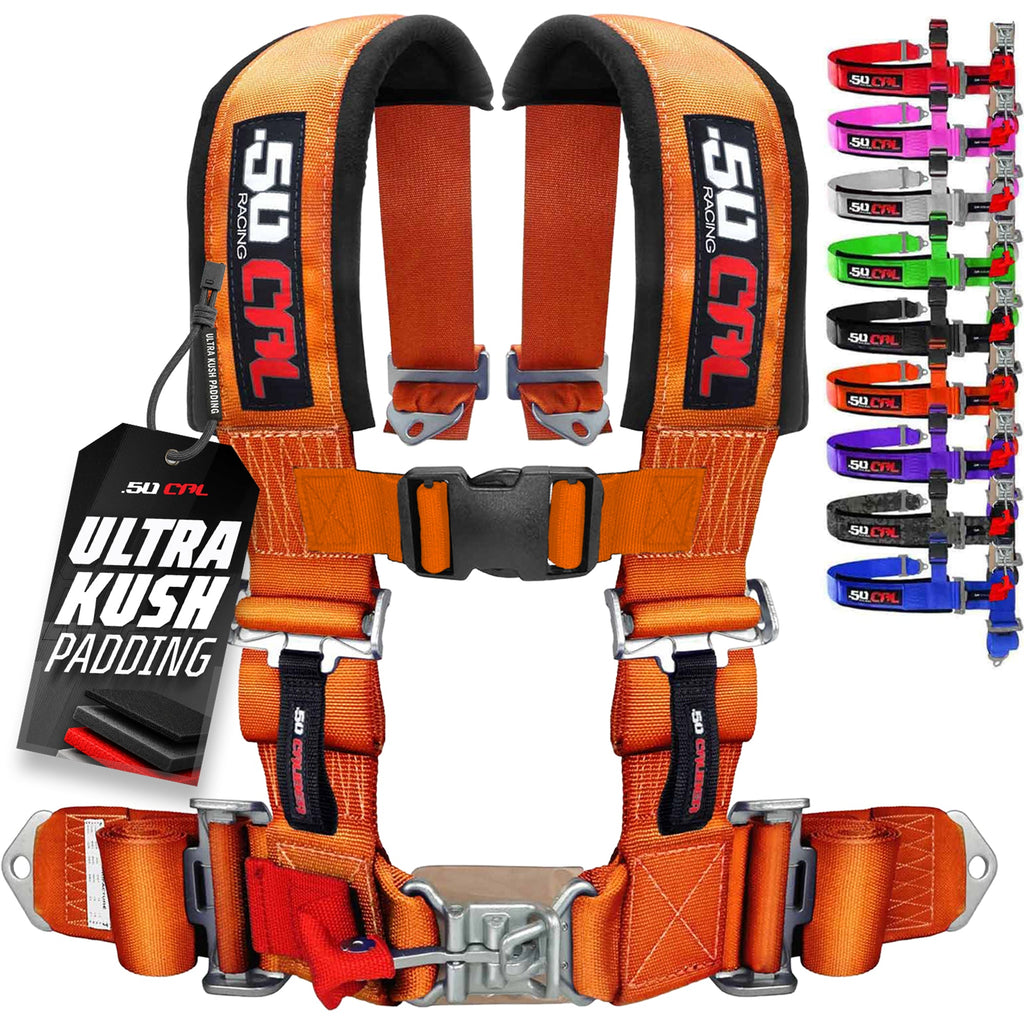 Pro Series 3" 4 point Latch Harness 50 Caliber Racing
