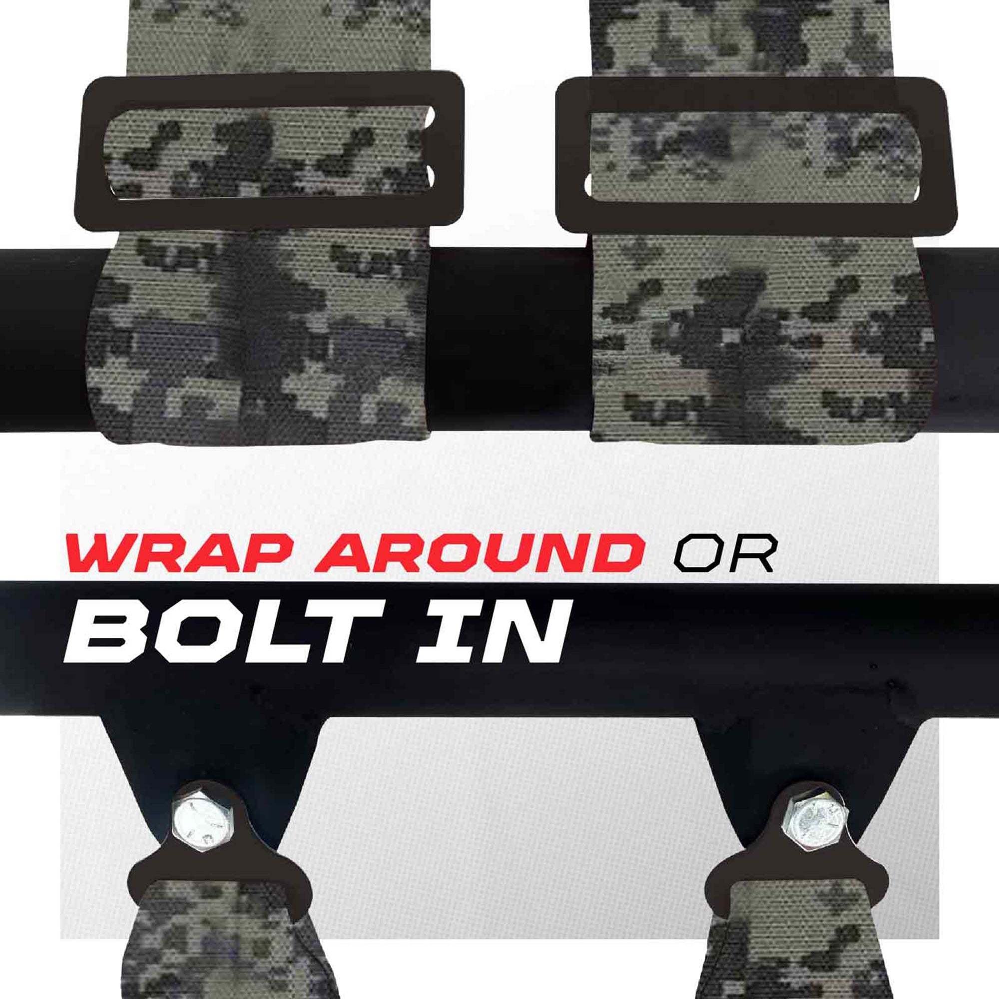 Pro Series 2" & 3" 4 point Harness with push button release