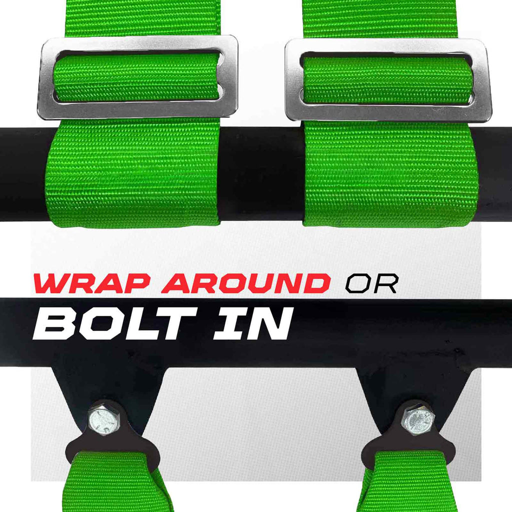 3" 5 point Pro Series Latch Harness 50 Caliber Racing Harness