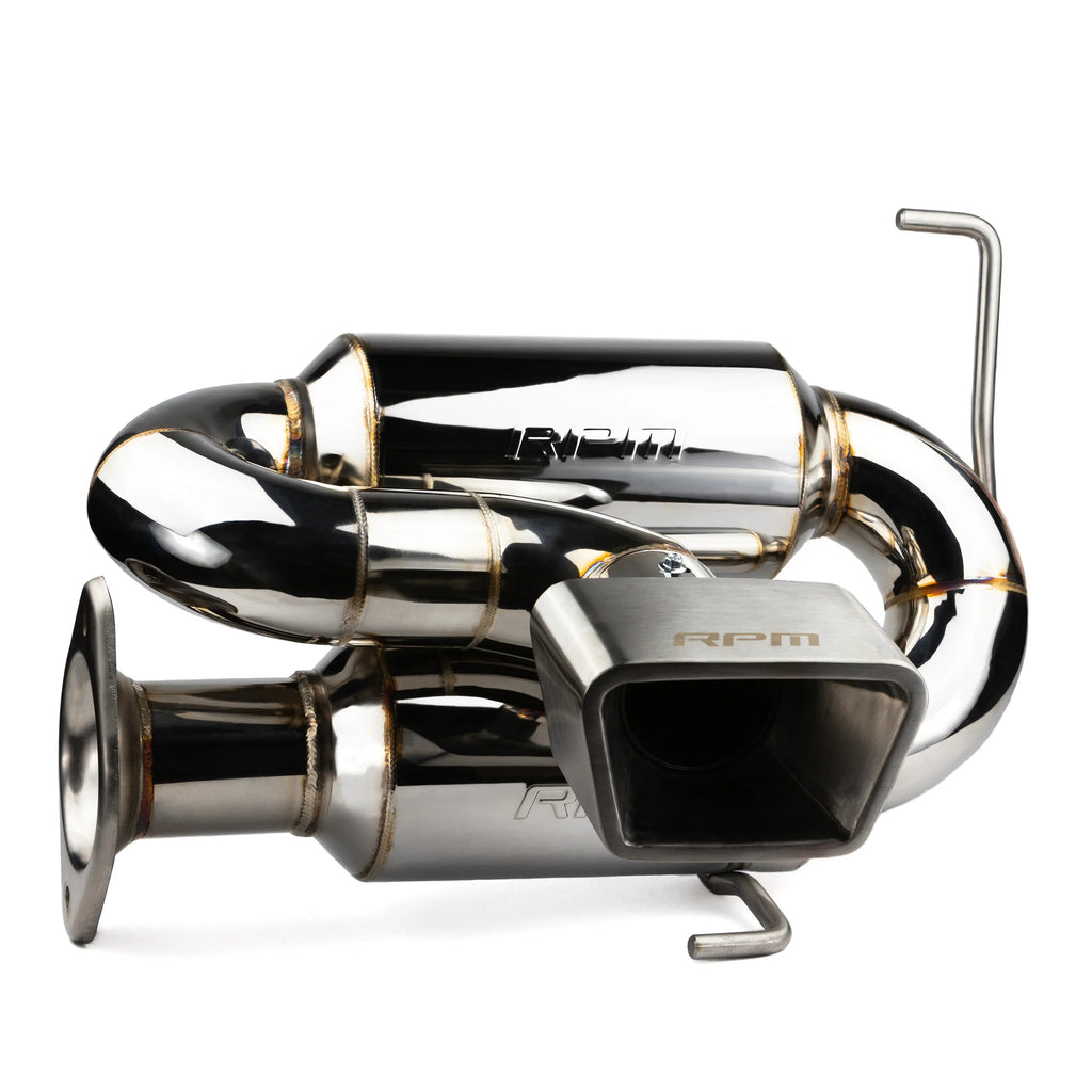 RPM Polaris RZR Pro R 3" DUAL Sport Muffler W/ 3" Tip
