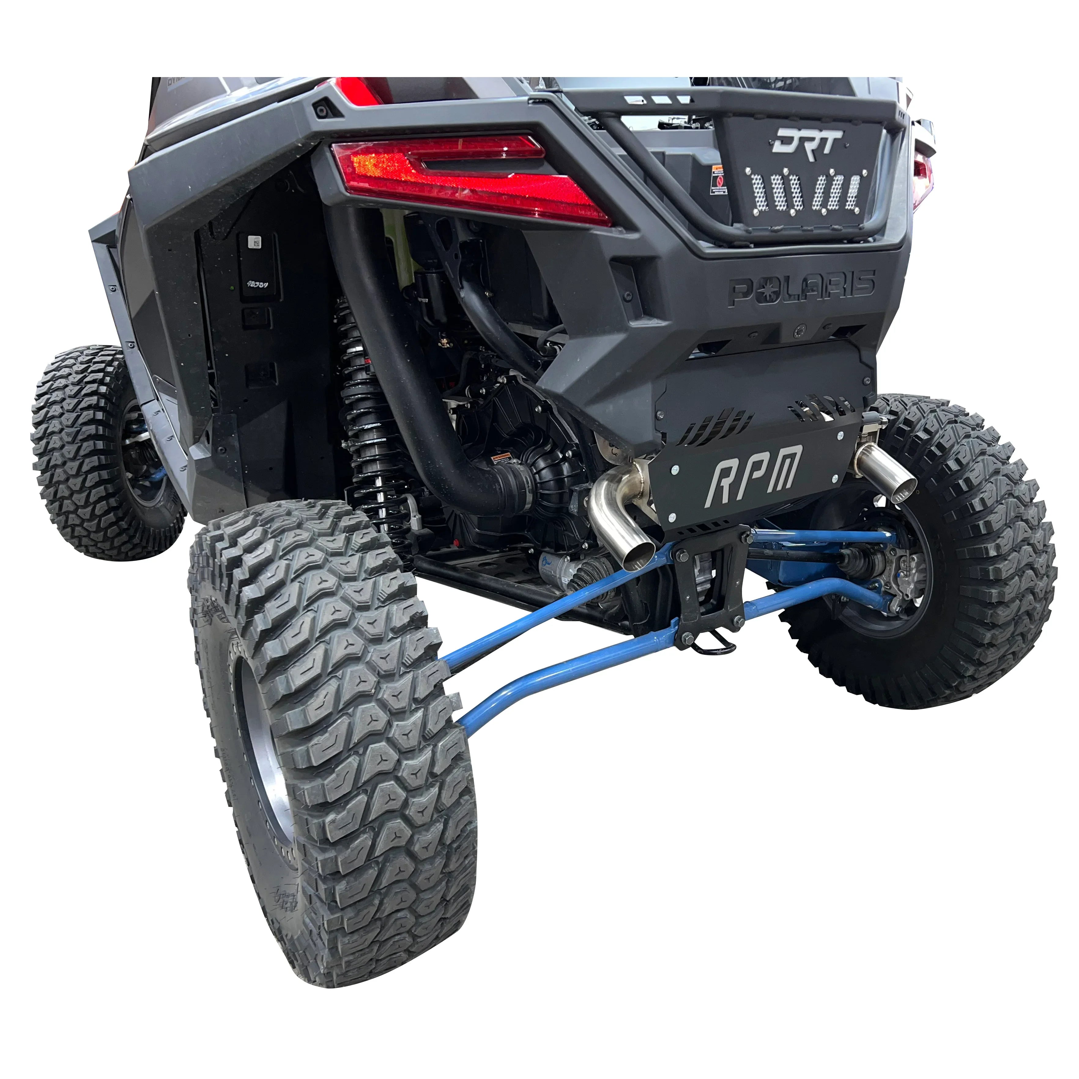 RPM SxS RZR PRO XP & Turbo R E-Valve Muffler - Dual Tip Captains Choice Exhaust - 2020-2024 PRO XP & TURBO R - RPM SXS